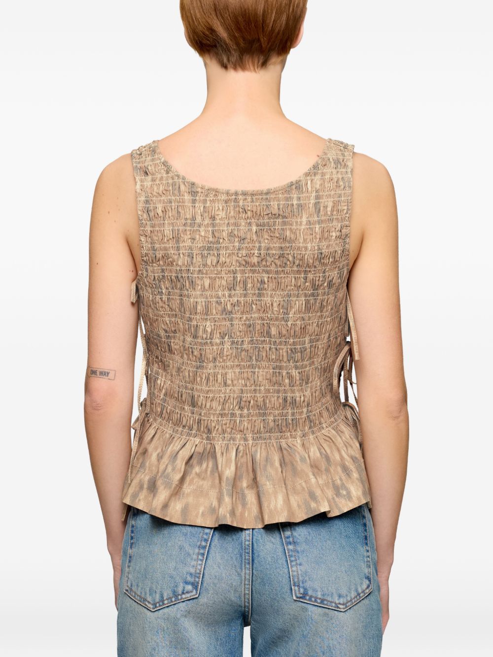 Ganni Top - Chiari e Naturali | 5ed1142c7a5bacdcc3a213d8652b6ca7c1836fab