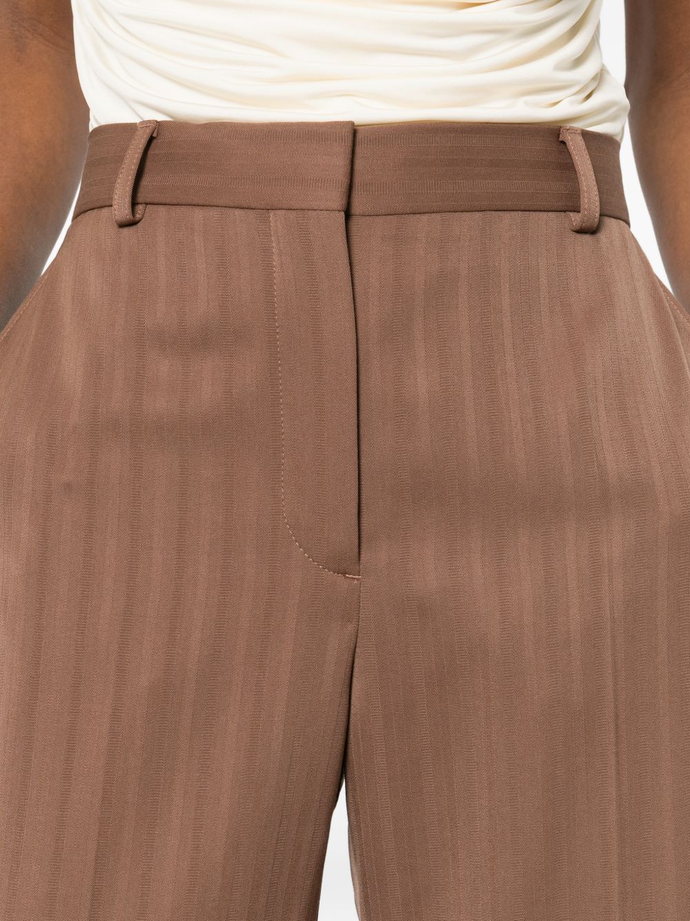 Stella Mccartney Trousers - Brown | b791d86de304bd7294ffa4dbbd28a9aad7aa2fc7