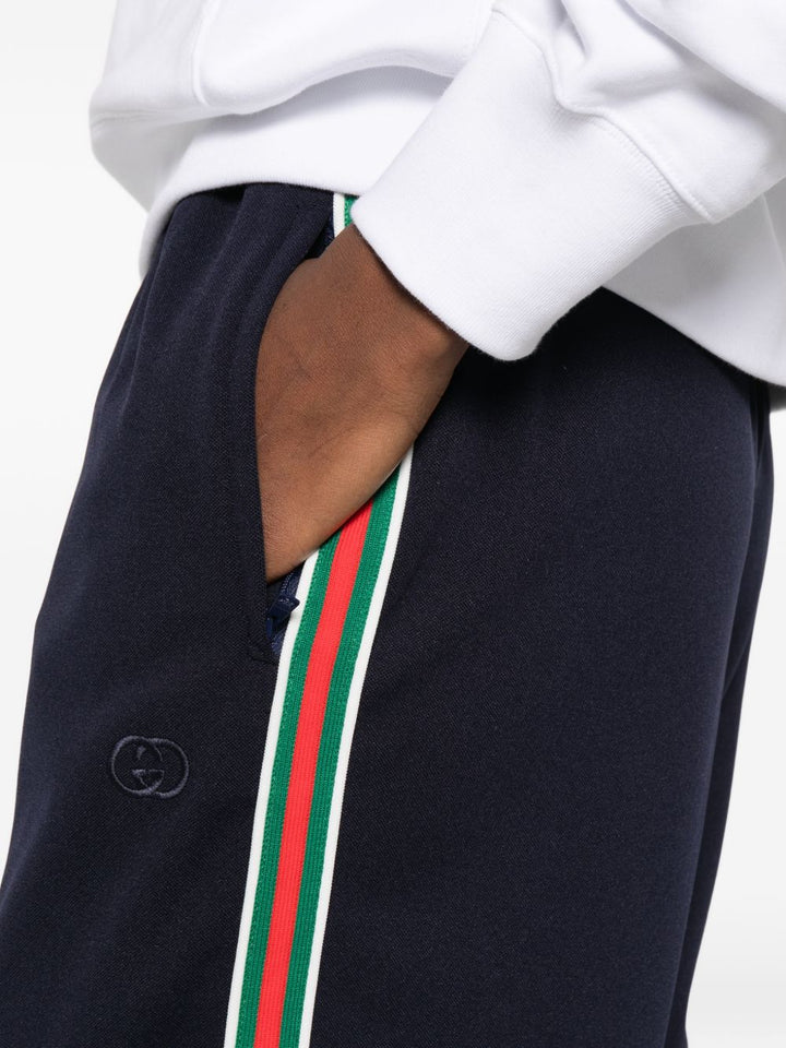 Gucci Trousers - Blu e verdi | 2422f696fb62b0b543b18ca5db1dbff8d039d4d7