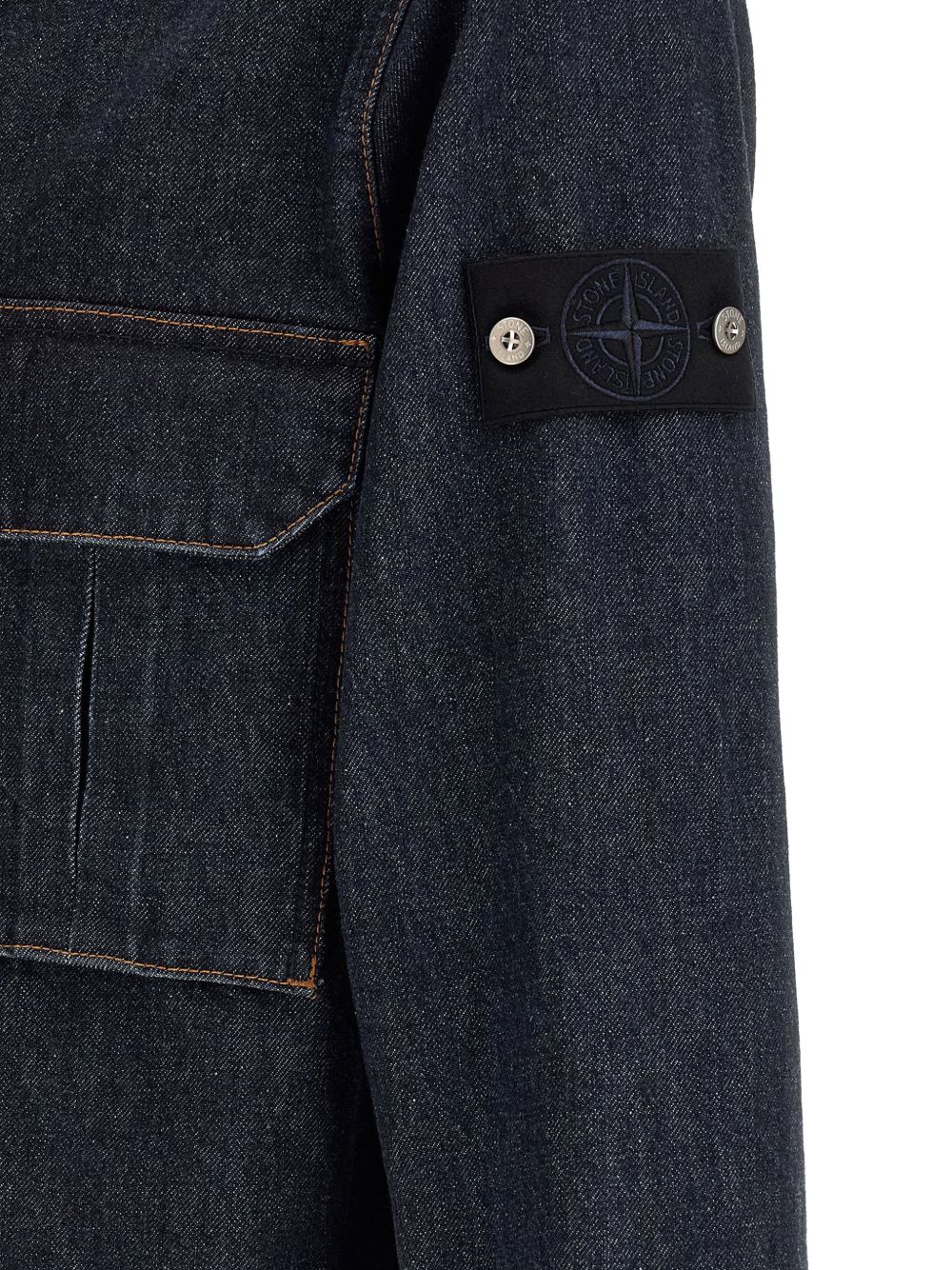 Stone Island Coats - Blue and green | 96ecacf386427b71d5a596db23d81c38d74bf6b1