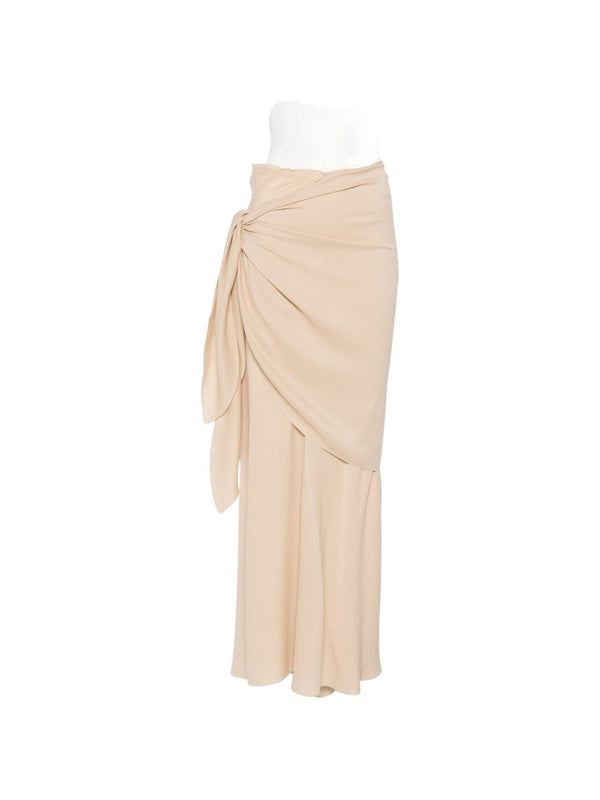 Isolde Silk Long Skirt