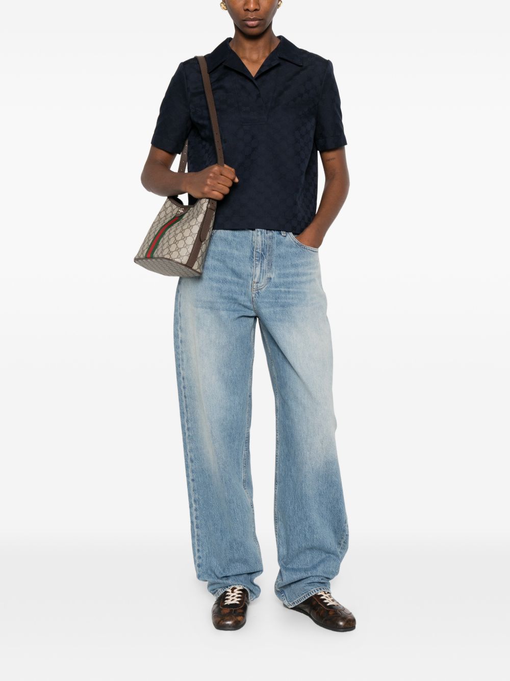 Gucci T-shirts and Polos - Blu e verdi | b66dd42f1e4a5da434218b9243c06e9b82dc89b2