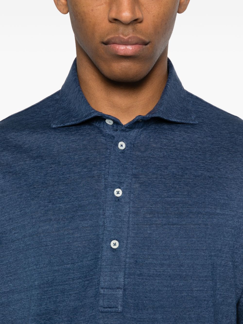 Brunello Cucinelli T-shirts and Polos - Blue and green | 62990e7f667c3f7d0aa3d72e49d2c86594ab6a5a