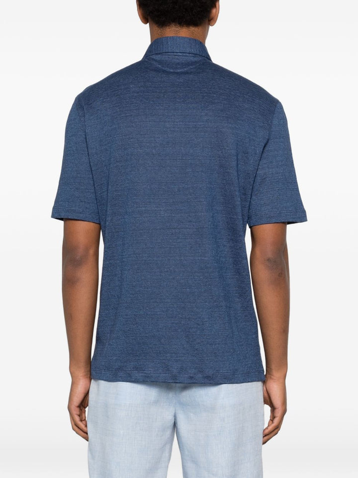 Brunello Cucinelli T-shirts and Polos - Blue and green | 8a1e3e2e5e30d9d77d7cafd0ed30452f3fa52220