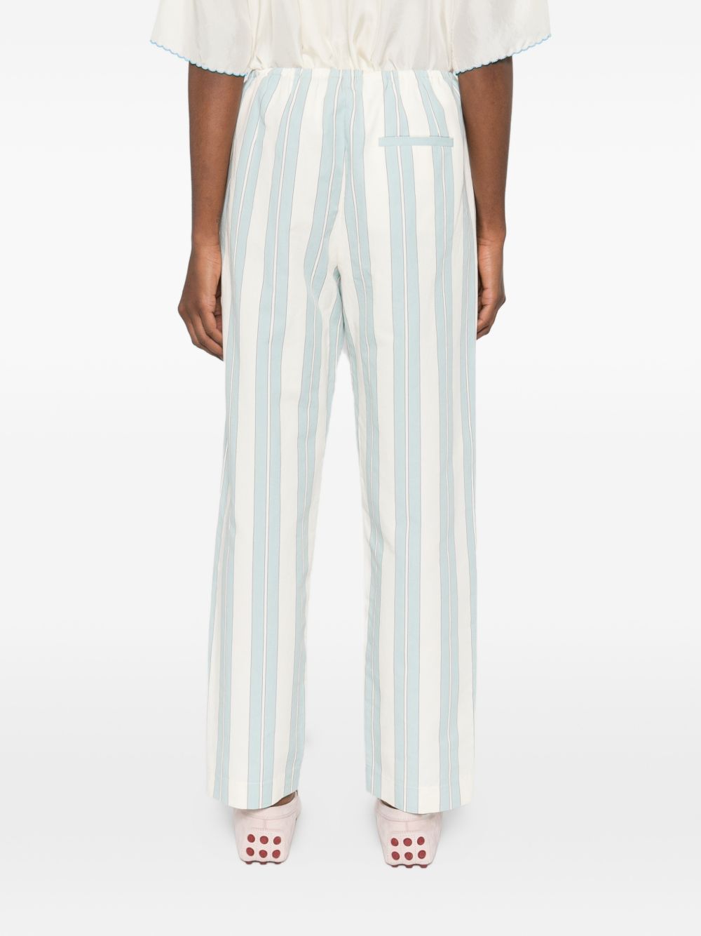 Forte Forte Trousers - Blue and green | cacf1df38036fc3071492a6a8faf0e67368bcbcf