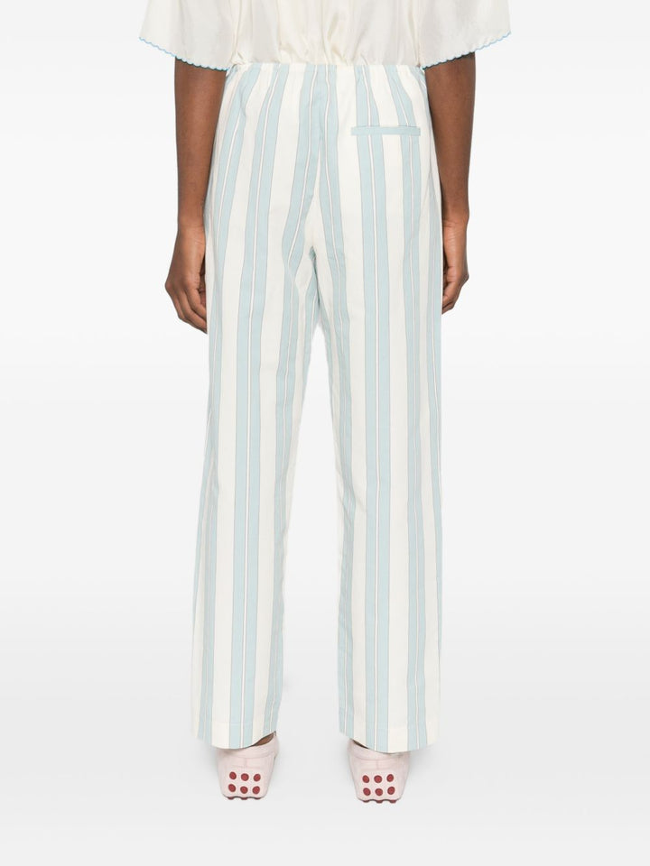 Forte Forte Trousers - Blue and green | cacf1df38036fc3071492a6a8faf0e67368bcbcf