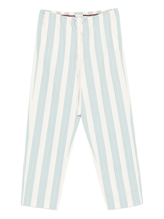Striped Drawstring Trousers