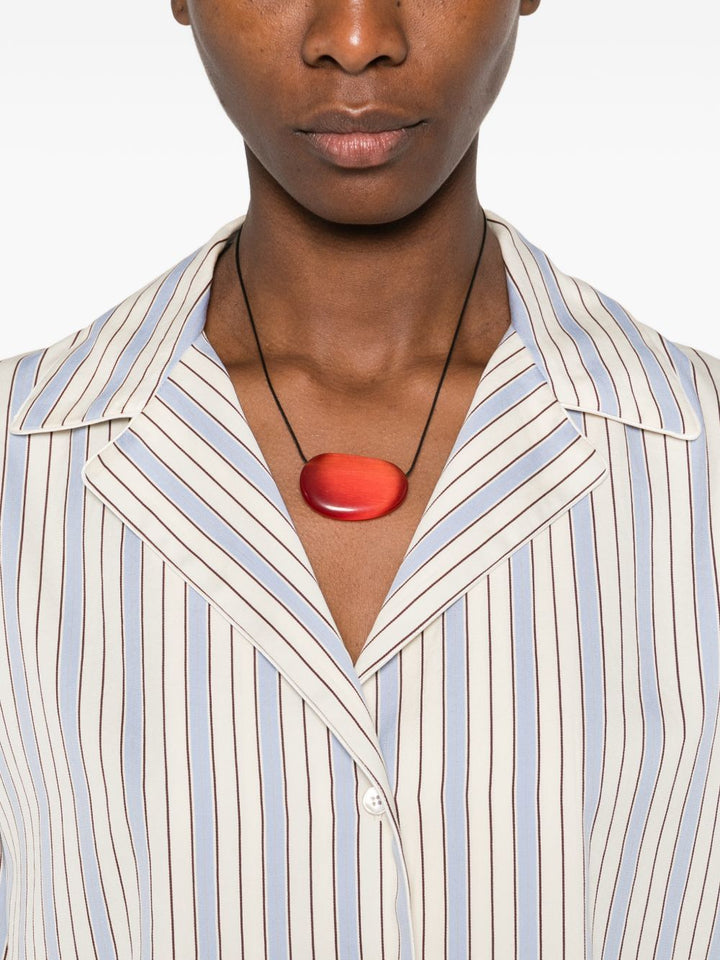 Forte Forte Shirts - Blue and green | df875fc82965f342f25bd66f2e535bf39a37d101