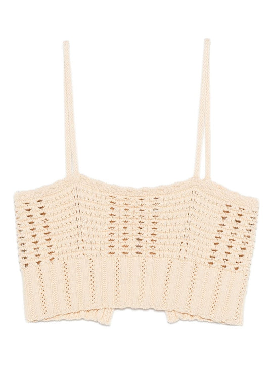 Knitted Bralette Top