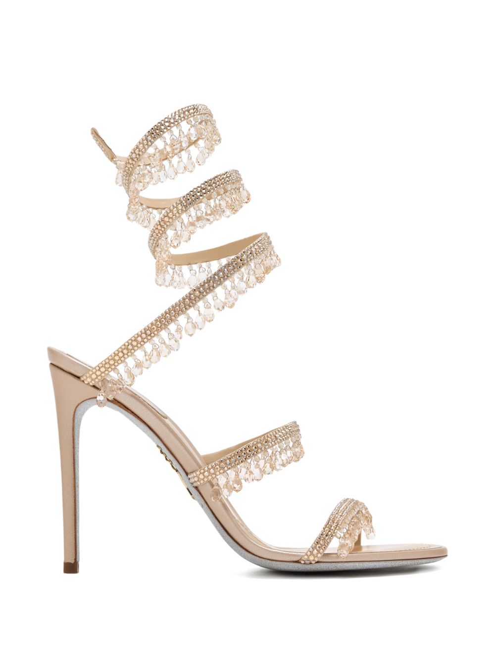Rene' Caovilla Sandals - Light and natural | 37611286e1336f726cbe3977f394d6fb3dfb980a