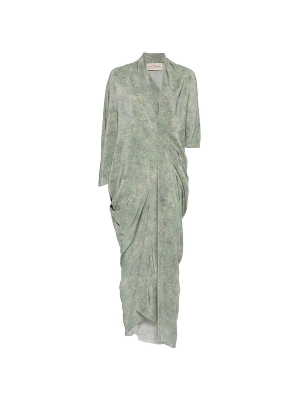 Mayu Silk Long Dress