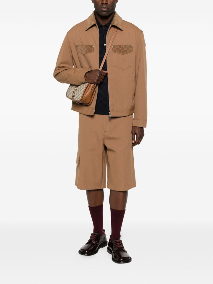 Gucci Shorts - Brown | ef15317de21af983add31473181c3028bcae2cc3