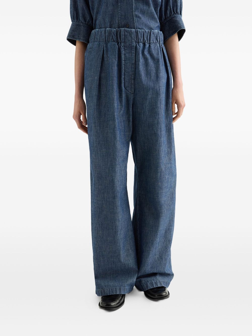 Jil Sander Trousers - Blue and green | 24ba82b5138d55fb3e8ab3c31f232550c9a85ca2
