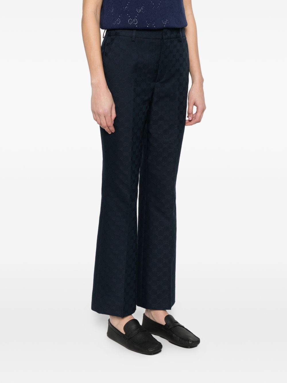 Gucci Trousers - Blu e verdi | f22e6ba1ca3798d6fd0ce4ab5806d48aca4b13a1