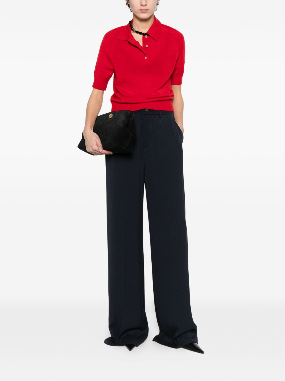 Gucci Trousers - Blu e verdi | 018c154528678647b81f6c76d7ab149eb9de1356