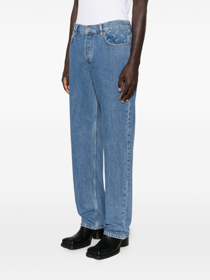 Marine Serre Jeans - Blue and green | b56601ce607e5a9321b135459aa5084a883347f4