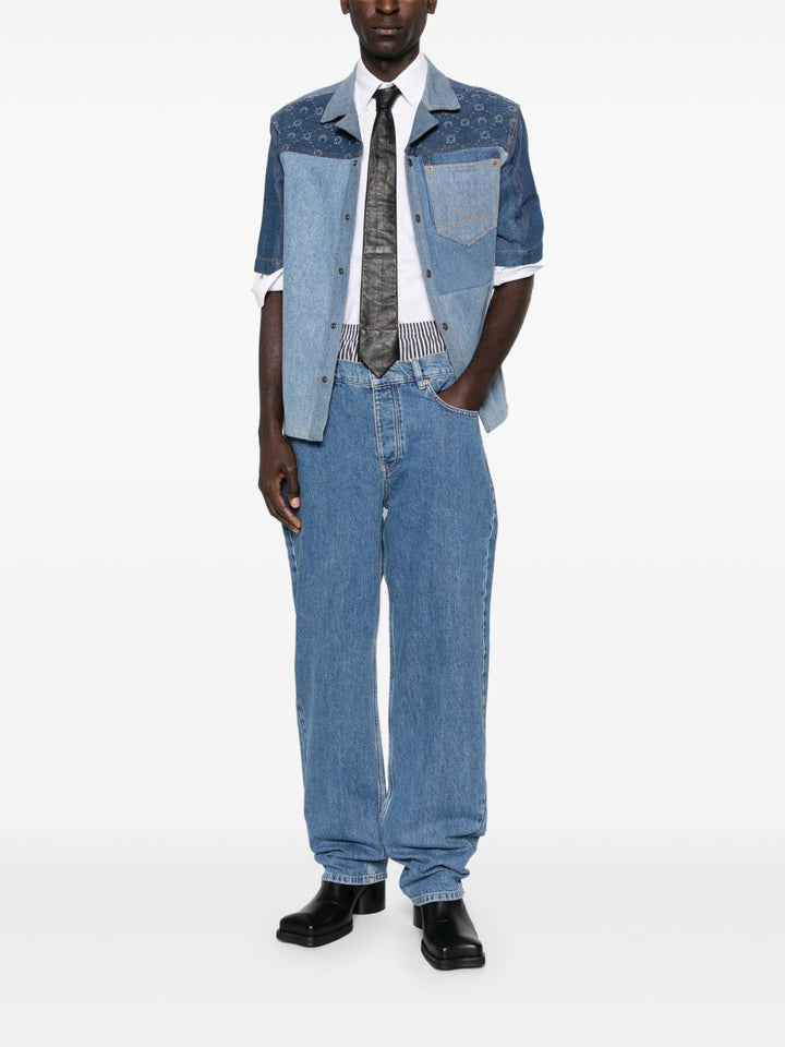 Marine Serre Jeans - Blue and green | 0fb328142156a0e1da023f7167bc7d13d9ff45fb
