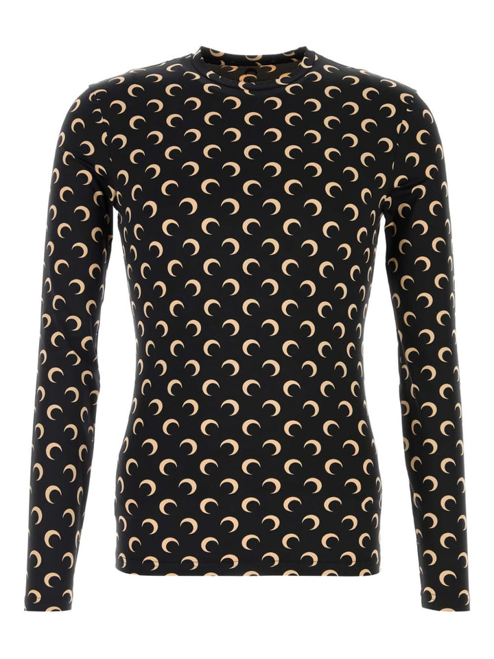 Marine Serre Top - Neri e Grigi | e0599a6bc9f033eb98bbec8dcac386a056c78024