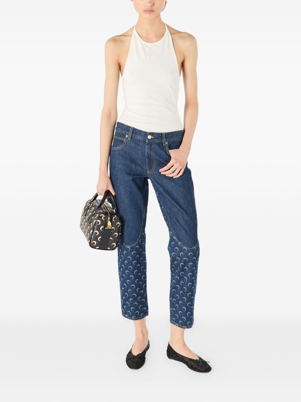 Marine Serre Top - Light and natural | 742e71c07ca451d72488699150eb04eb3fa195a5