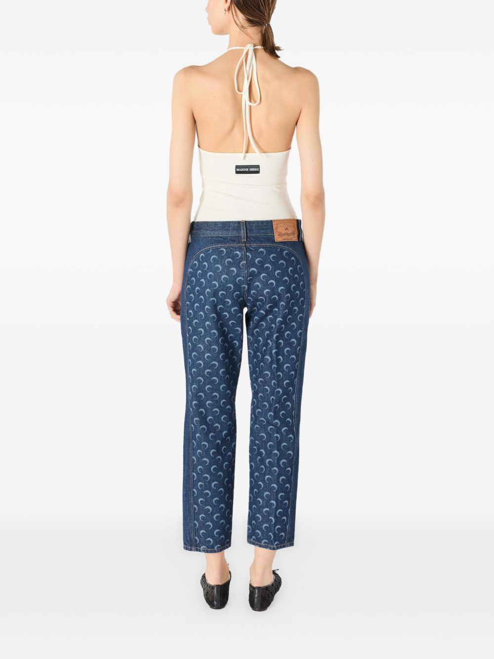 Marine Serre Top - Light and natural | 6d6048e6e666dfb22bf20ea51d5542e31443e7ed