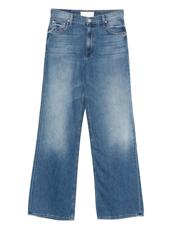 Straight-Leg Denim Jeans