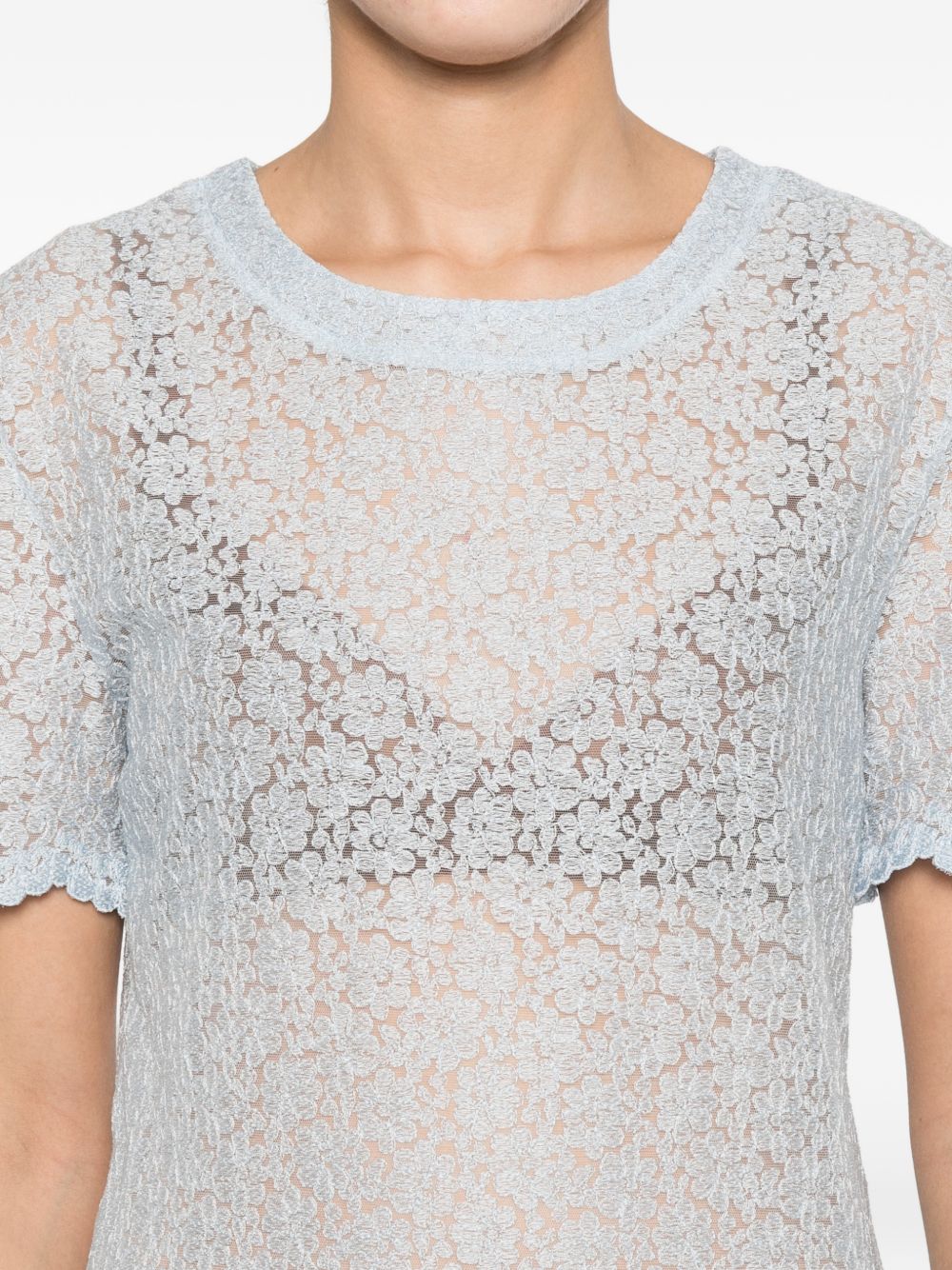 Ermanno Scervino T-shirts and Polos - Blue and green | b1feebebb75623d679548acf924bf4dca4c851ea