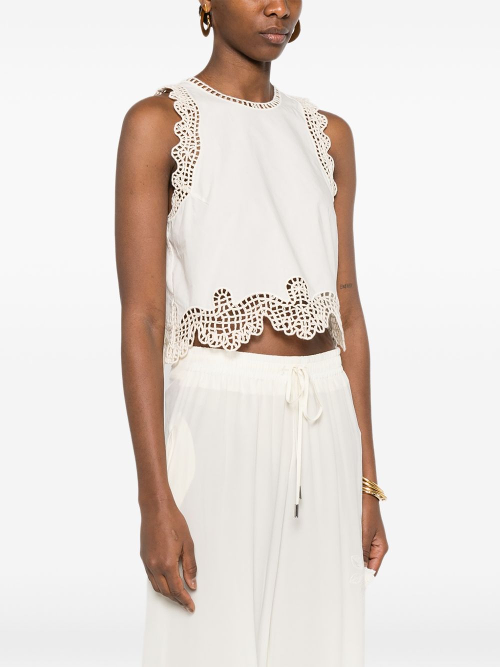 Forte Forte Top - Light and natural | f037ce577ff2a1a761a93c8d7fc610b0598939b8