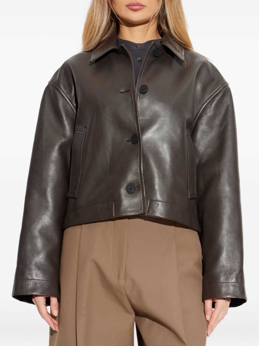Studio Nicholson Pre Jackets - MARRONE | e054ae4436ad202e9905f43eacfc95d60de159ed