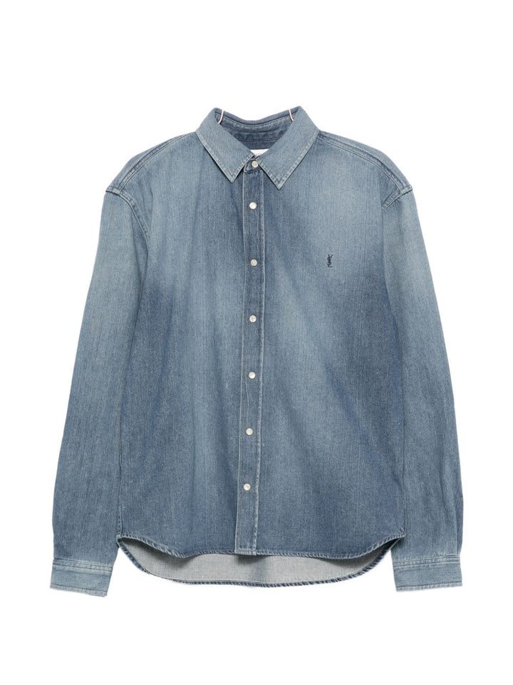 Saint Laurent Shirts - Blue and green | e981c266998f223f91e15103f98f4105507748c1