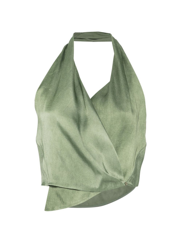 Etna Linen And Cotton Top