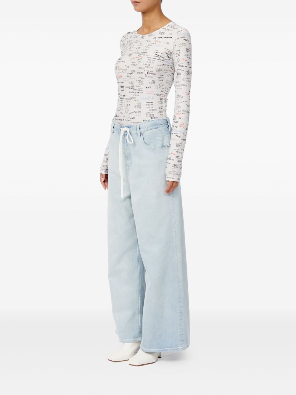 Mm6 Maison Margiela Jeans - Blue and green | ba519fe4958d9da50754647cee6e64df759ae8c3