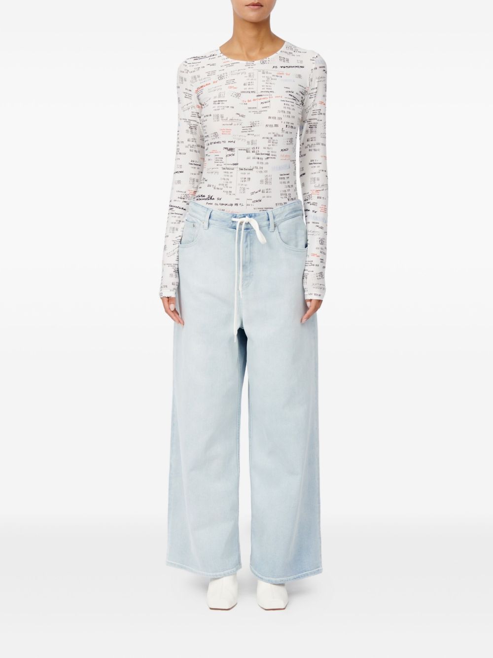 Mm6 Maison Margiela Jeans - Blue and green | b25c68d669d5e41c3b70ffff0d3a4b238be2eaed