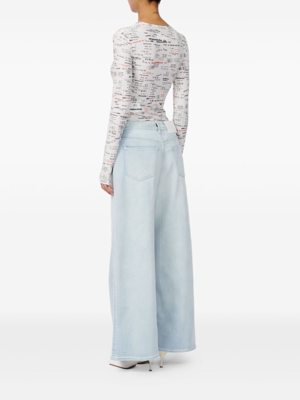 Mm6 Maison Margiela Jeans - Blue and green | 861b296564c8f7de0a15391a62dbcbb32ad8c5d1