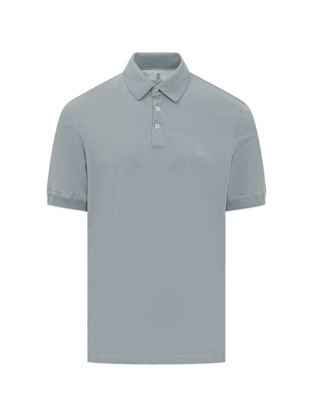Brunello Cucinelli T-shirts and Polos - Blue and green | 95ce8ea6a8edaac78d789b78fe1f0b505e0017bb