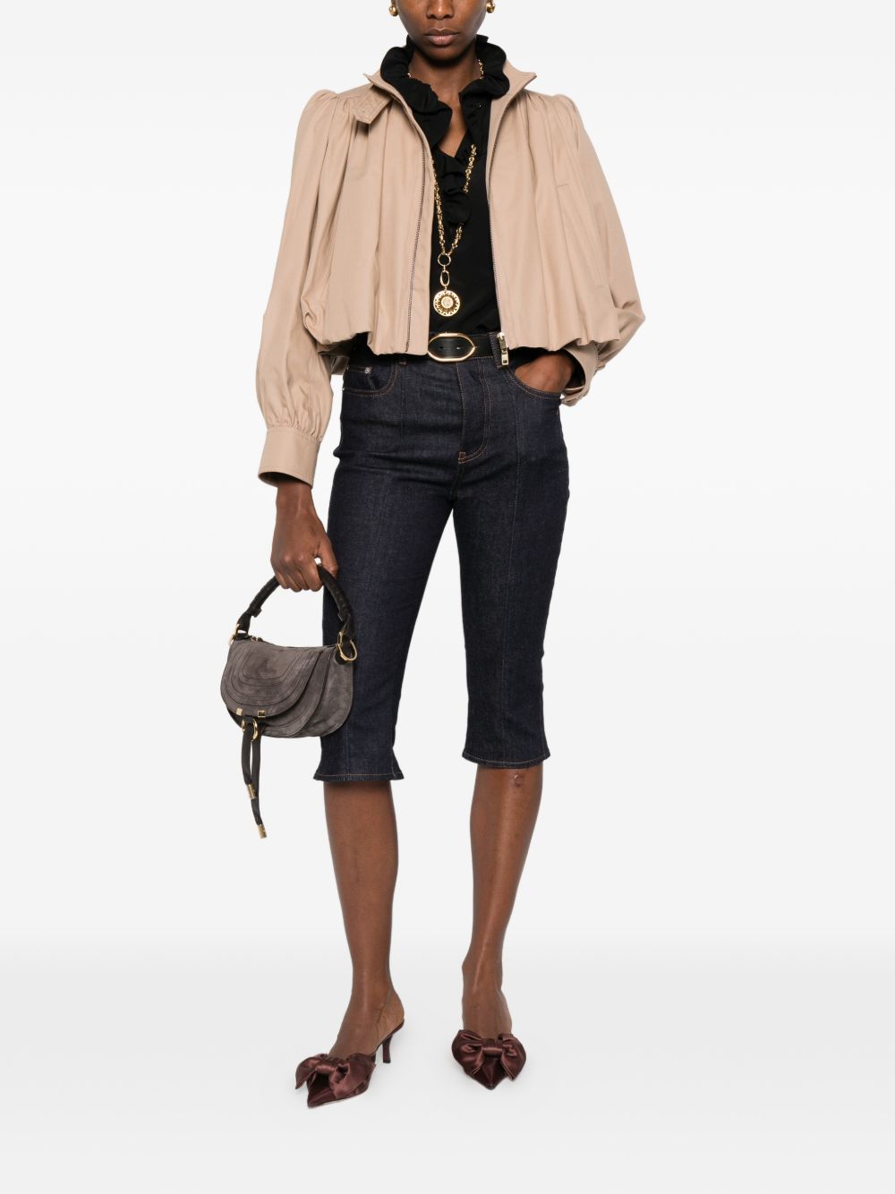 Chloè Coats - Chiari e Naturali | 447549426d39ee950e1850005ebf143e28ed51a2