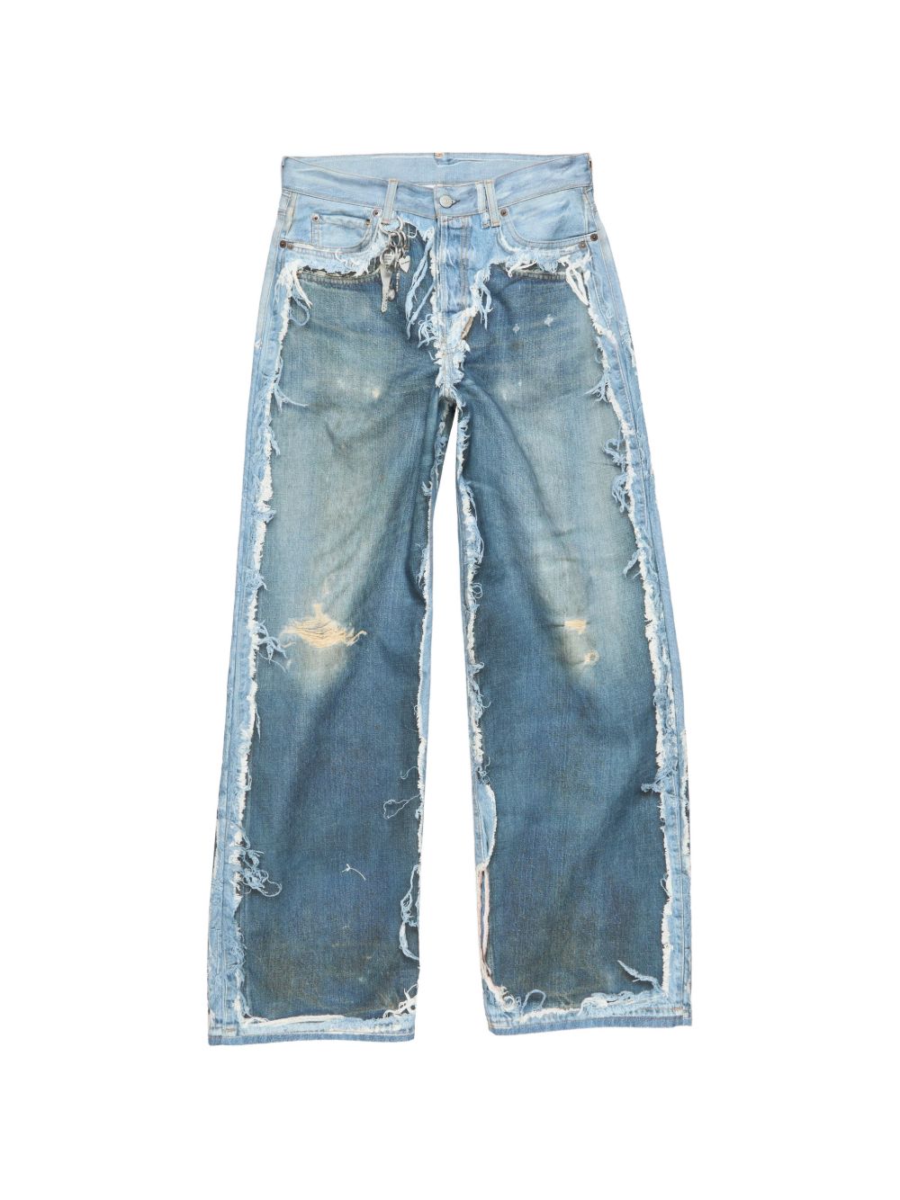 Acne Studios Jeans - Blue and green | 7bd3a64593242c7a792d70e9e15433f13e6d53c1