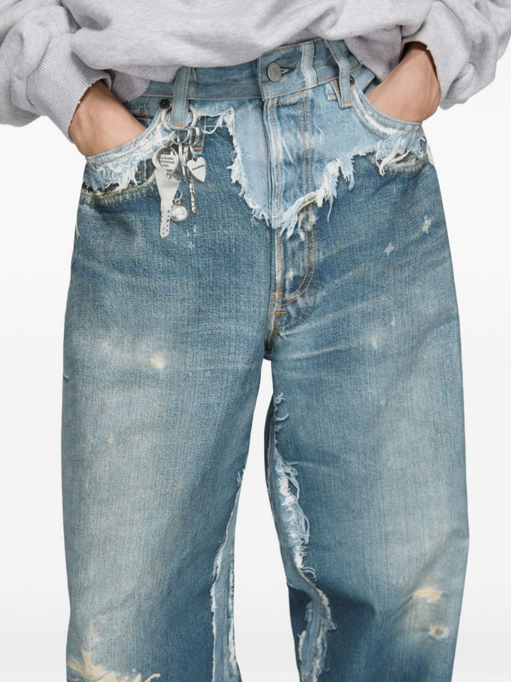 Acne Studios Jeans - Blue and green | 2bc01cfd55bad58c37108a0fd17733a0ed3d894b