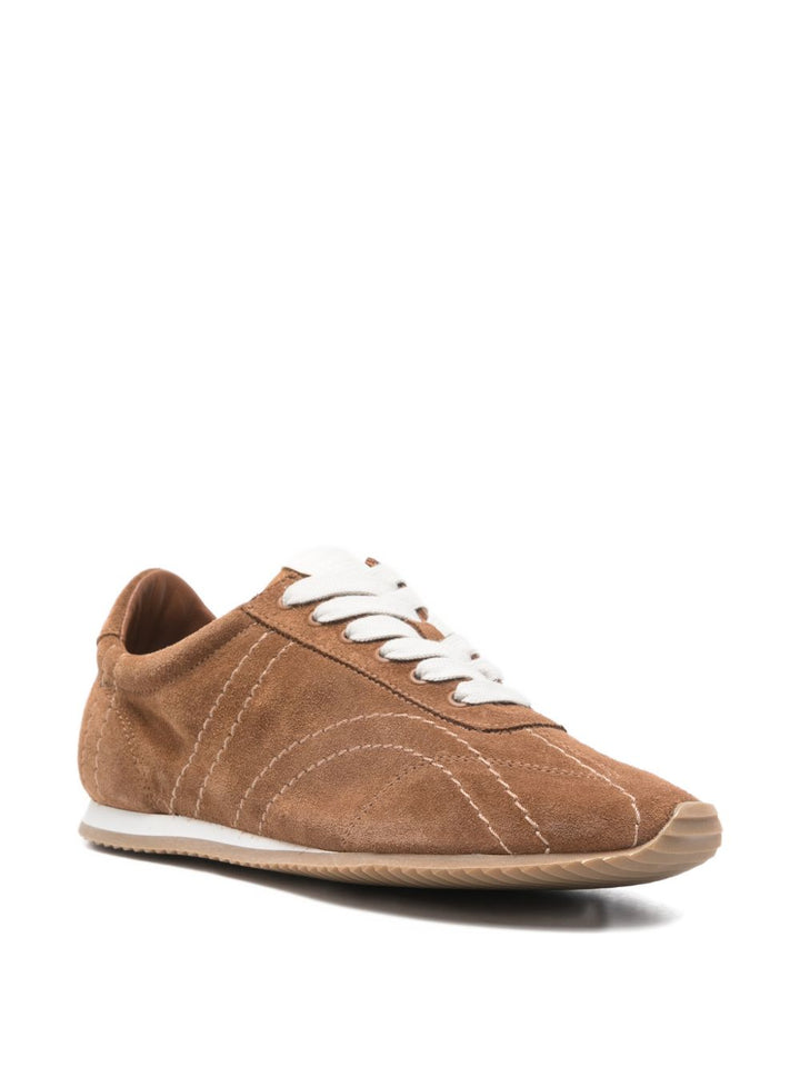 Toteme Main Sneakers - Brown | a580708d50623ef0c5331acbeee7b03a302831f7