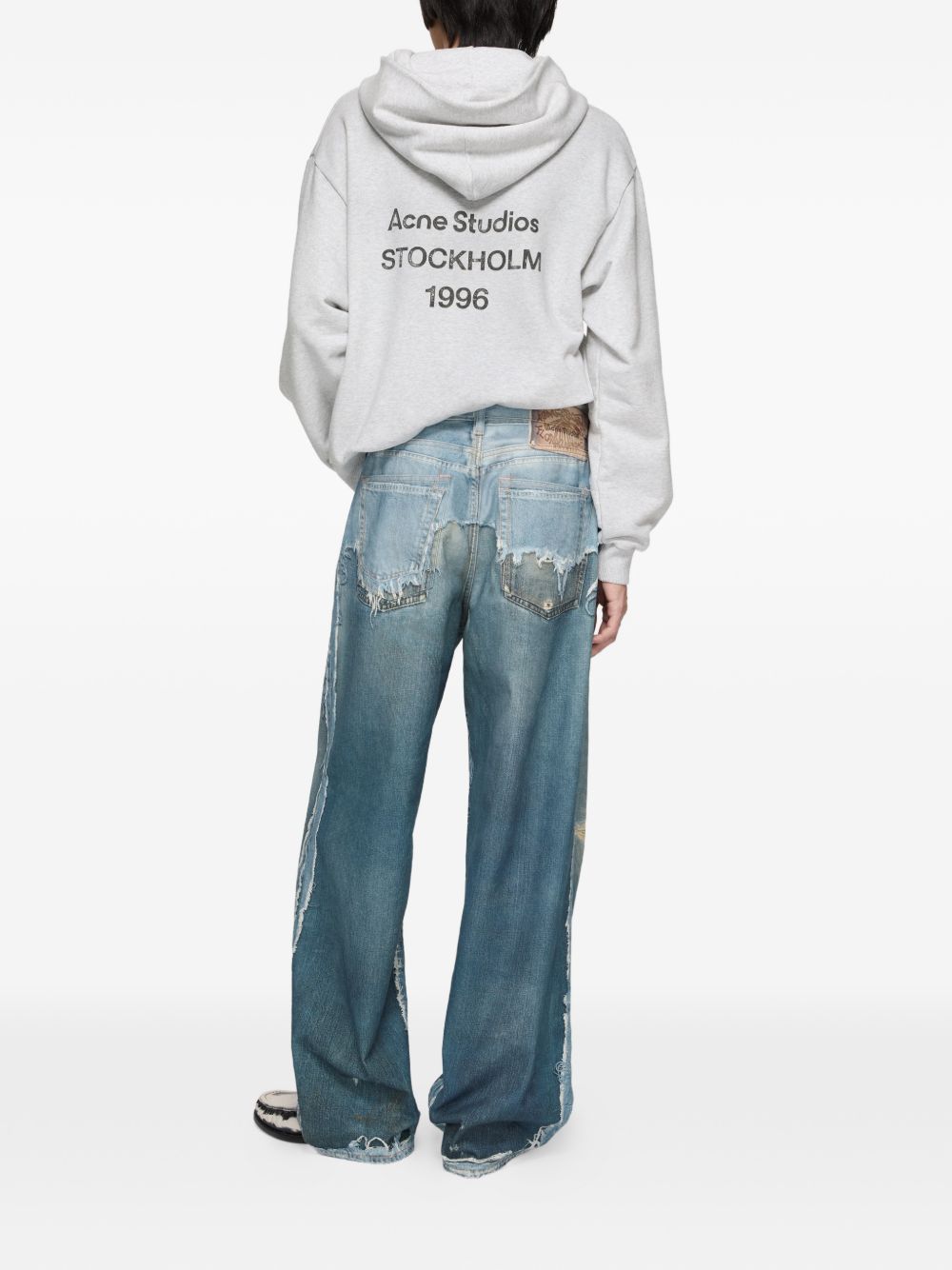 Acne Studios Jeans - Blue and green | 8380cc0f891c12fe5535512d4b22f55c0febd8ce