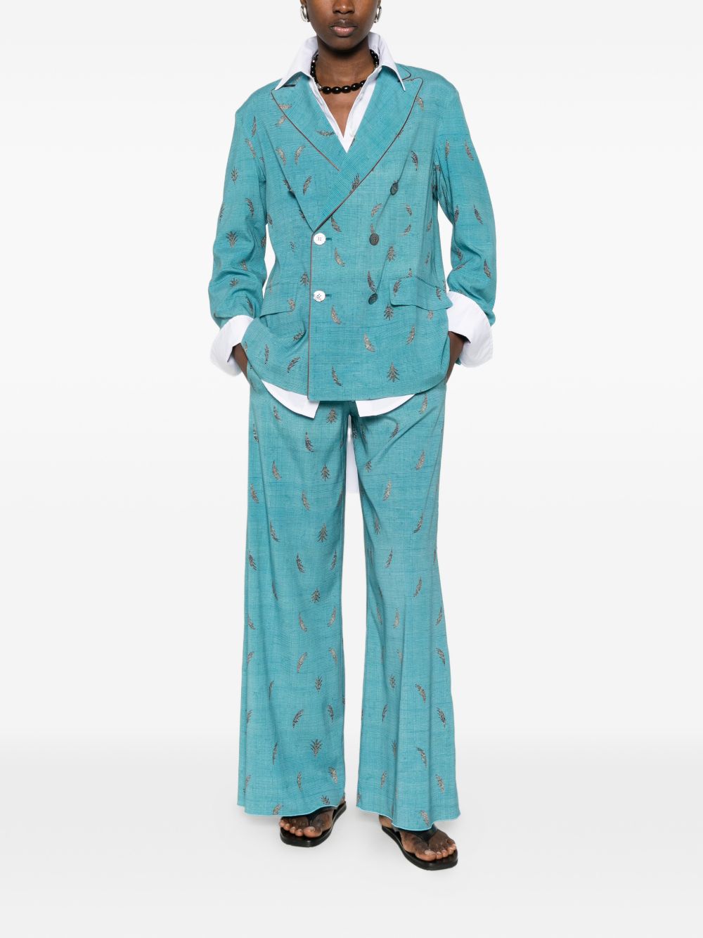 Pierre Louis Mascia Jackets - Blu e verdi | 520e6bd09cba17c11d69a7da7ad499592713958b