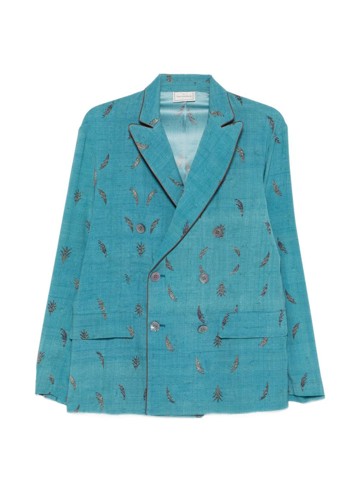 Pierre Louis Mascia Jackets - Blu e verdi | f36dc4e774eed87a44826abc761626fd0958556d
