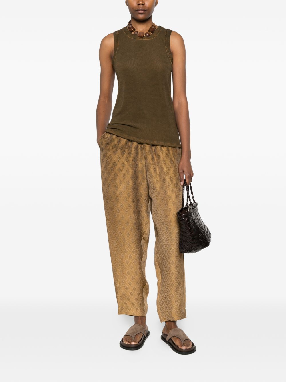 Uma Wang Trousers - Brown | a47a2257c1adfb20f63bd9fa686dc0b637e4a4f3