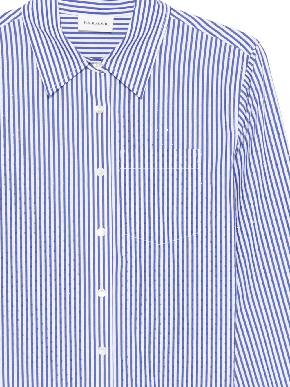 Parosh Shirts - Blue and green | 1fb96fdaa9300f0876cb16927336543eaa00f55d
