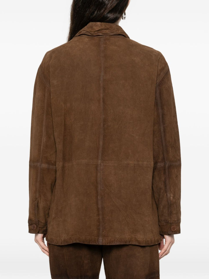 Parosh Jackets - Brown | 38195a9cbbd6a3474e2326e49db8bc856cb738c7