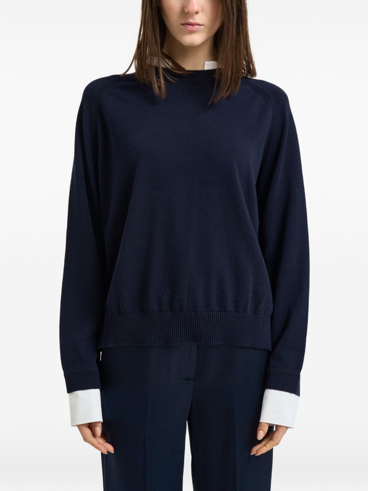 Semicouture Sweaters - Blu e verdi | d6cc9192563acbc5c239430589b716629654d0cf