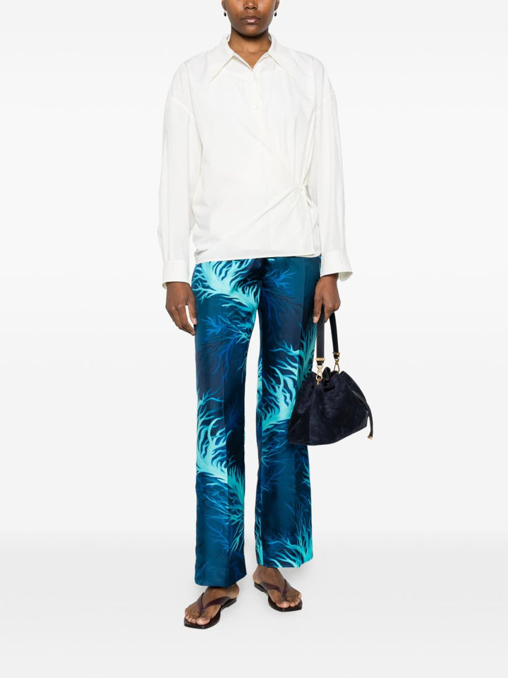 F.R.S . Trousers - Blu e verdi | c52790a4ae5986427e5a63de727bd07838a92ee8