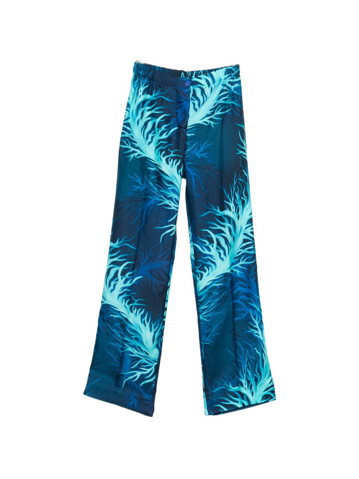F.R.S . Trousers - Blu e verdi | df6ccdb4e4bff7c90c2924af75f740661d974509