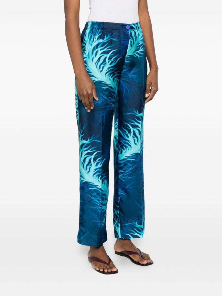 F.R.S . Trousers - Blu e verdi | 57d2193f5b848b331f6d3c2c2546c385ad6187c4