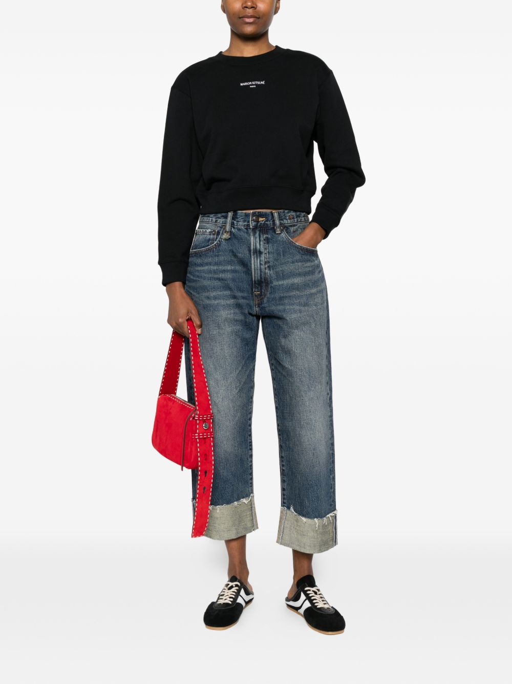 Maison Kitsune' Sweaters - Neri e Grigi | 09d6e4456c055706ee8f2cb4f7e9853b42e98ebf
