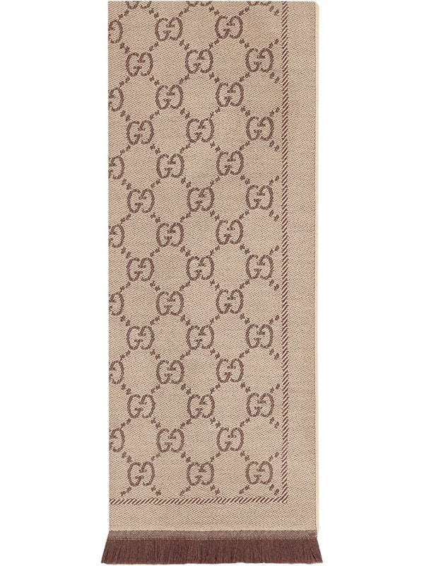 Gg Wool Scarf